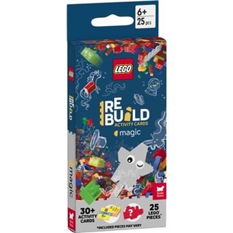Lego Books Rebuild Activity Cards Magic With Over 30 Activity Cards And 25 Lego Elements By Buster Books Other Book - 1