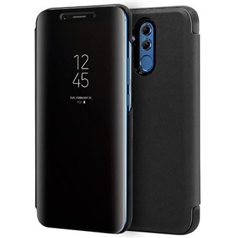 Capa Livro COOL para Huawei Mate 20 Lite Clear View Preto - 1