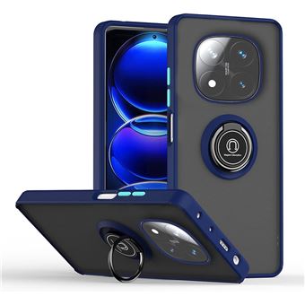 Capa Mistercapas para Xiaomi Redmi Note 14 Pro Plus iman Anel | Azul Escuro - 1