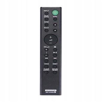 Comando Remoto Dishiqing para Barra de Som Sony SA-CT290 HT-CT290 HTCT290 SA-CT2 | Preto - 1