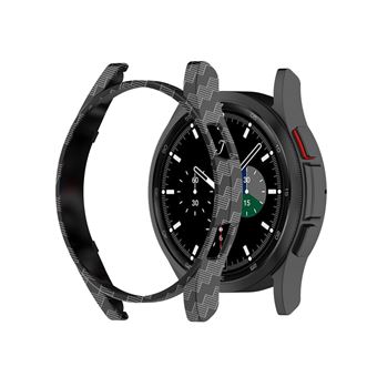 Capa e TPU Fibra de Carbono semi-oca, anti-riscos Magunivers para Samsung Galaxy Watch4 Classic 46mm - 1