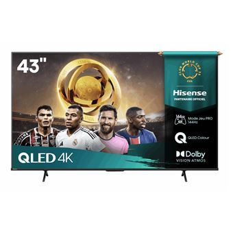 Smart TV Hisense E7Q PRO 43E79Q PRO | QLED | 4K UHD | 43'' | 109,2 cm | F - 1