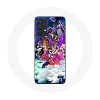 Capa Maniacase para Samsung Galaxy A13 4G / A13 4G Lite Les Cavaloiers Du Zodíaco Anime Culte Saint Seiya Anime - 1