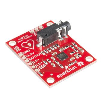 Heart Monitor Board SparkFun AD8232 | Vermelho - 1