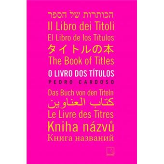 O Livro dos Títulos - 1