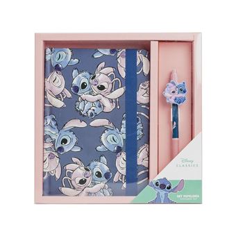 Bloco de Notas + Esferográfica Disney Stitch - 1