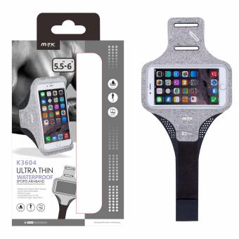 Armband Universal MTK 5,0'' a 6,0'' Polegadas WaterProof Ultra Thin em Cinza - 1