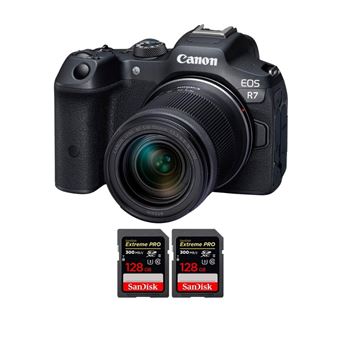 Canon EOS R7 + RF-S 18-150mm STM + 2 SanDisk 128GB Extreme PRO UHS-II SDXC 300 MB/s + PDF 15 Técnicas para Melhorar as suas Fotografias - 1