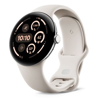 Smartwatch Google Pixel Watch 3 | 45 mm | Bege, Prateado - 1