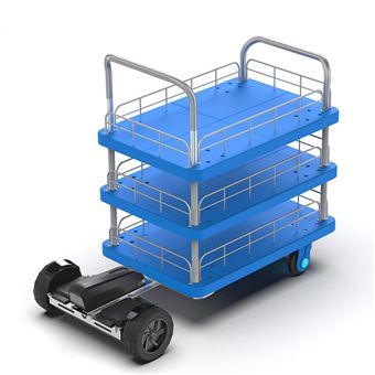 Carrinho e Hoverboard Litbot D148VE | BMS | 800W | 115Kg - Preto - 1