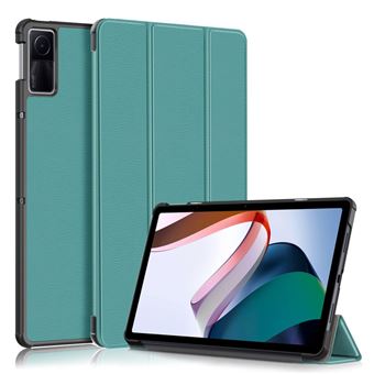 Capa PU função de despertar/sono automático com apoio Magunivers para Xiaomi Redmi Pad 10.6'' - verde escuro - 1
