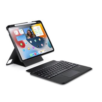 Teclado para iPad 10 2022 Bluetooth SZSMART JPT12  | 10.9'' | com capa magnética | versão EN |  Preto - 1