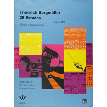 Faceis e Progressivos. 25 Estudos. Op. 100 - Volume 1 - 1