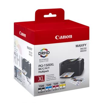 Tinteiro Canon PGI-1500XL BK/C/M/Y - 1