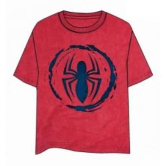 T-shirt Spiderman Logo Rojo M - 1