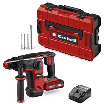 Martelo Perfurador Einhell TP-HD 18/28 Li BL+4 | Vermelho - 1