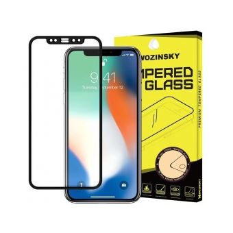 Película de Vidro Lmobile Wozinsky Pro+ 5D Full Glue Super Tough Full Cover Frame para iPhone 11 Pro Max / iPhone Xs Max - Preto - 1