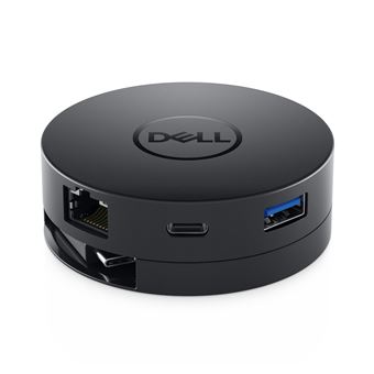 Base & duplicador de portas DELL DA300 Com fios USB 3.2 Gen 2 (3.1 Gen 2) Type-C Preto - 1
