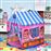 Tenda de Atividades Infantil HOMCOM Fácil de Montar 93x69 x103cm | 0.75kg_0