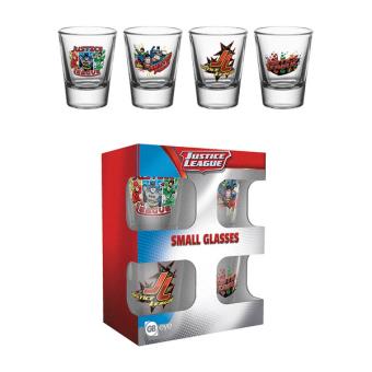 Copos de Shot GB Eye DC Comics Liga da Justiça Personagems