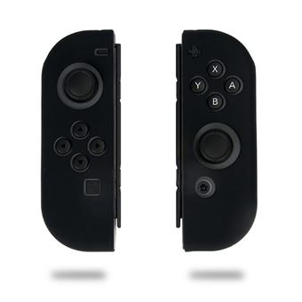 Capa HSMY Silicone para Nintendo Switch Joy-Con - Preto - 1