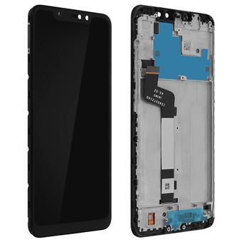 Ecrã LCD Clappio para Xiaomi Redmi Note 6 Pro Bloco Completo Tátil Compatível Preto - 1