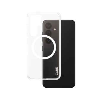 Capa para Telemóvel PanzerGlass CARE™ by PanzerGlass® Urban Combat Case Transparent w. White Qi Compatible Samsung Galaxy S24 | Transparente - 1