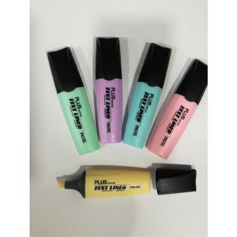 Marcador Fluorescente Plus - Verde Pastel - 1