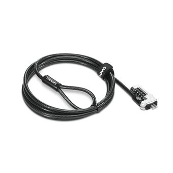 Cadeado Antirroubo Lenovo 4XE1F30278 | Preto - 1