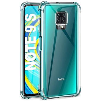 Capa Advansia para Xiaomi Redmi Note 9S TPU 4 cantos reforçados - Transparente - 1