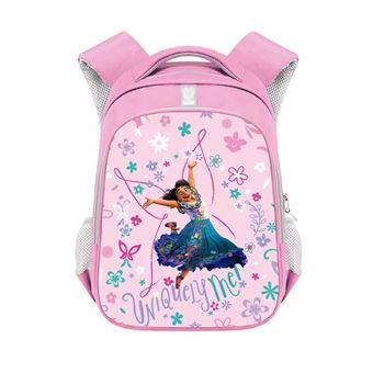 Mochila Escolar Infantil DreamWorks | Encanto | 28 x 15 x 38 cm | Rosa 1114 - 1