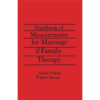 Handbook of Measurements for Marriage and Family Therapy - Paperback - 1987 - 1