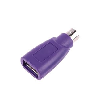 Adaptador USB para PS2 Goeik - Roxo - 1