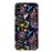 Capa Tpu Hapdey para Iphone X - Xs | Design Teste Padrão Floral com Pássaros 2 - Transparente_0