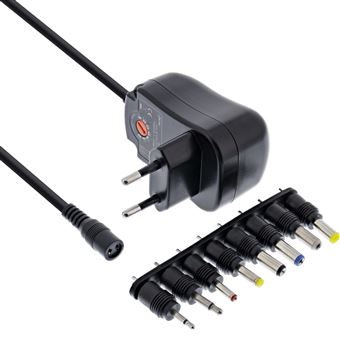 Adaptador e Transformador InLine 26608O | Preto - 1