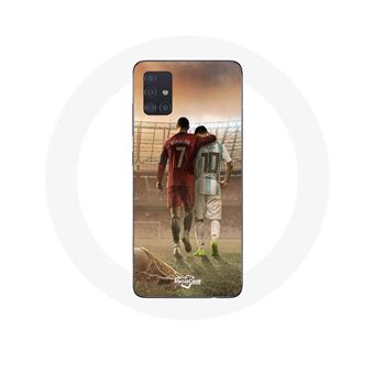 Capa Maniacase para Samsung Galaxy A51 Cristiano Ronaldo Messi Goat - 1