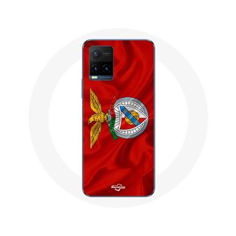 Capa Maniacase para Vivo y21s 2021 SLB Benfica Fundo Vermelho - 1