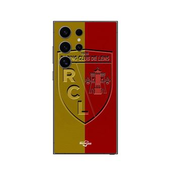 Capa Maniacase para Samsung Galaxy S24 ULTRA RCL LENS Logotipo fundo amarelo e vermelho - 1