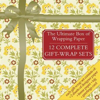 Ultimate Box Of Wrapping Paper 12 Complete Gift-wrap Sets - 1