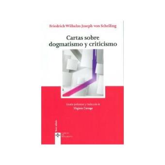 Cartas Sobre Dogmatismo Y Criticismo - 1