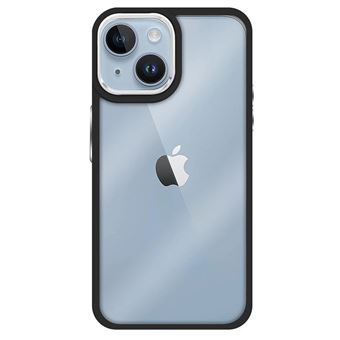Capa MisterCapas para iPhone 15 Transparente Frame - Preto - 1