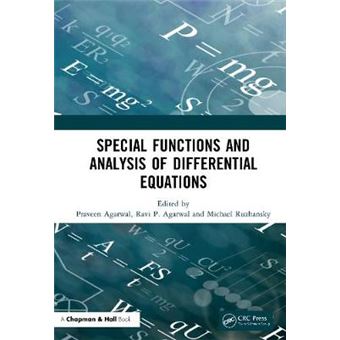 Special Functions And Analysis Of Differential Equations - 1