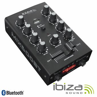 Mesa De Mistura Ibiza 2 Canais Rec Bluetooth - 1