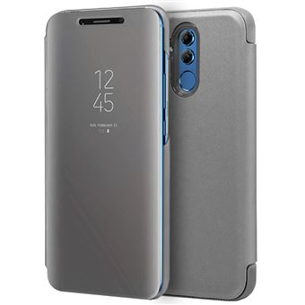 Capa Livro COOL para Huawei Mate 20 Lite Clear View Prata - 1