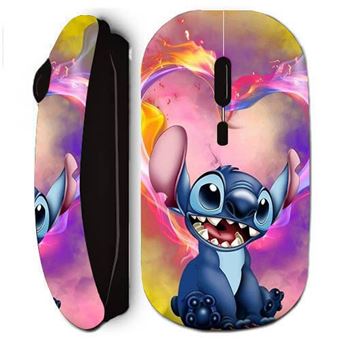 Rato Sem Fios Maniacase | Preto | com desenho de pontos - 1