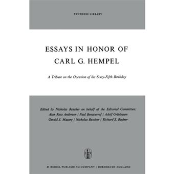 Essays in Honor of Carl G. Hempel - A Tribute on the Occasion of His Sixty-Fifth Birthday - Paperback - 2010 - 1