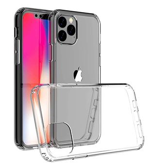 Capa em Silicone Anti-Choque Yiou para iPhone 11 - Transparente - 1