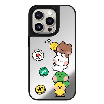 Capa de Silicone Nizzoe SS-687 MagSafe para iPhone 15 PROMAX | Espelho Prateado - 1