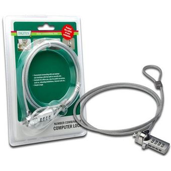 Digitus DA-40500 cadeado antirroubo Prateado 1,5 m - 1