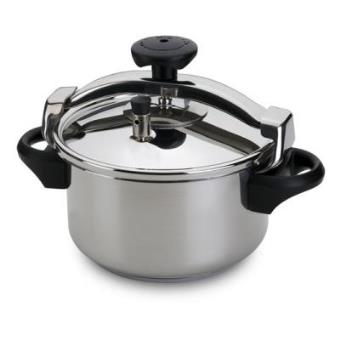 PANELA PRESSÃO SILAMPOS AÇO INOX 220 - 6L CONTROL S/CESTO - 1